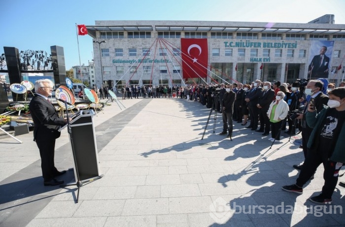 Bursa'da 29 Ekim Cumhuriyet Bayramı coşkuyla kutlandı