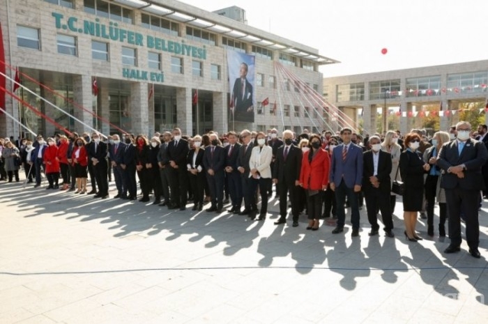 Bursa'da 29 Ekim Cumhuriyet Bayramı coşkuyla kutlandı