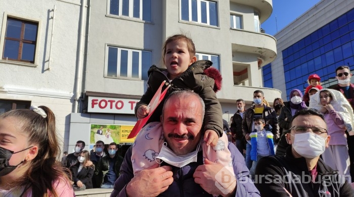 Bursa'da 29 Ekim Cumhuriyet Bayramı coşkuyla kutlandı