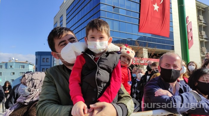 Bursa'da 29 Ekim Cumhuriyet Bayramı coşkuyla kutlandı