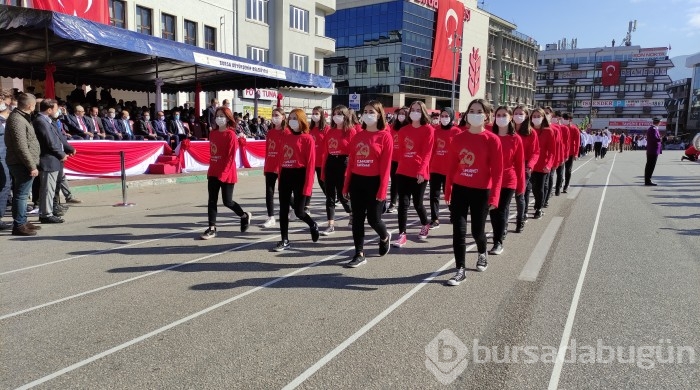 Bursa'da 29 Ekim Cumhuriyet Bayramı coşkuyla kutlandı