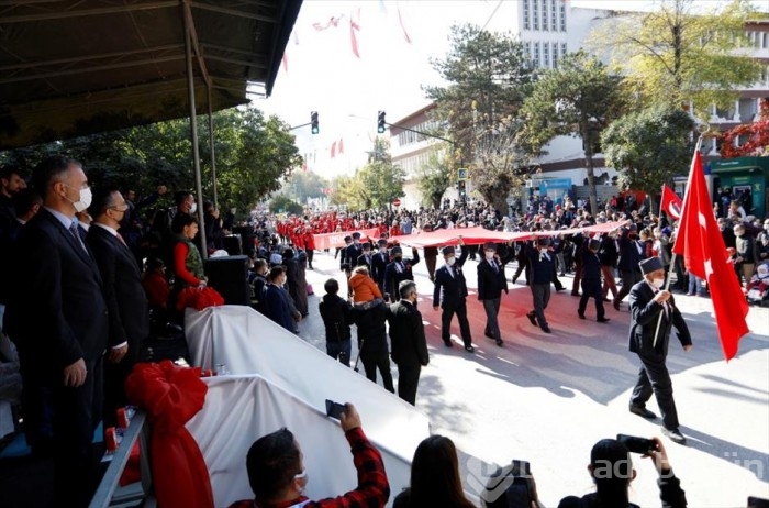 Bursa'da 29 Ekim Cumhuriyet Bayramı coşkuyla kutlandı