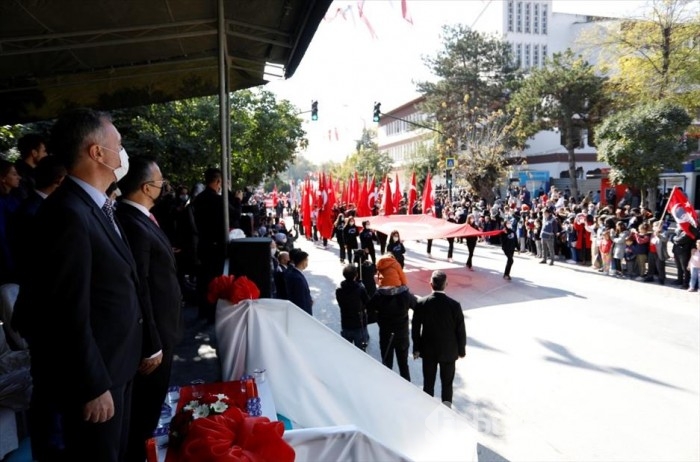 Bursa'da 29 Ekim Cumhuriyet Bayramı coşkuyla kutlandı