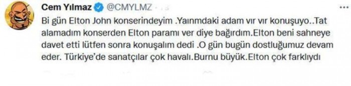  Cem Yılmaz'ın takipçisine verdiği yanıt olay oldu