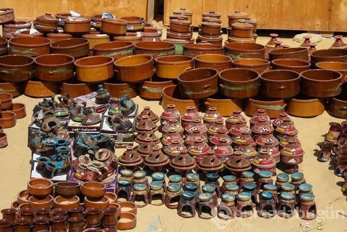 Mısır çölünde oluşan doğa harikası
