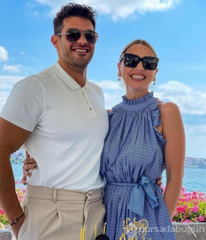 Hadise-Mehmet Dinçerler çiftinden el ele aşk pozu