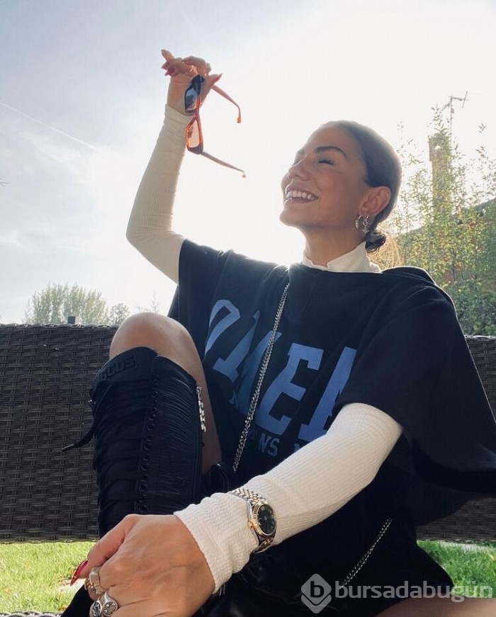 Demet Özdemir'in kıyafet ve çantasının fiyatı dudak uçuklattı