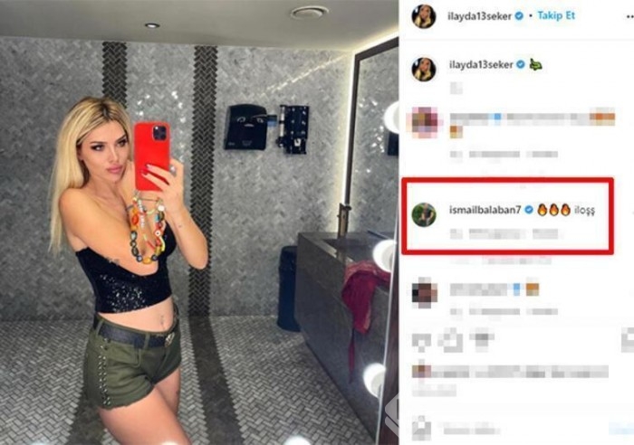 İlayda Şeker, İsmail Balaban'dan uzak kalamıyor!