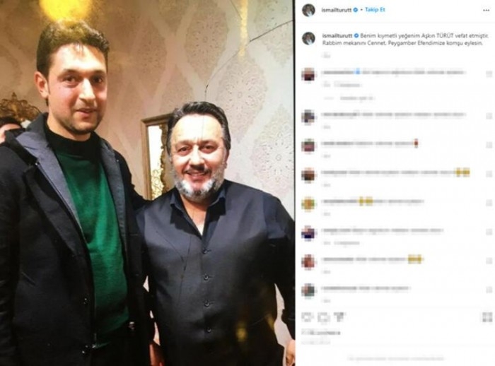 İsmail Türüt'ün yeğeni Aşkın Dışkaya inşaattan düşerek hayatını kaybetti
