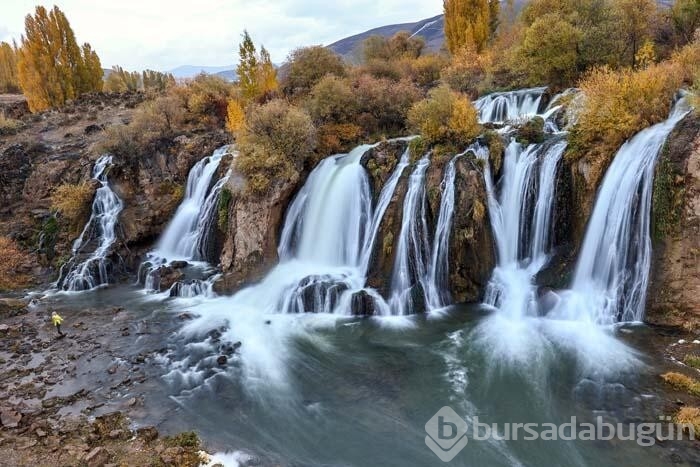 Van'da doğa sonbahar tonlarına büründü

