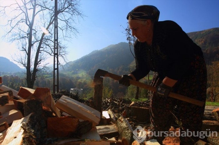 Karadeniz kadınlarından kışa hazırlık