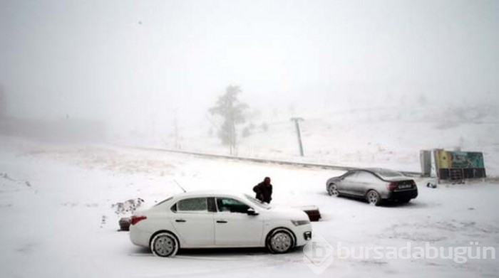 Bolu'nun yüksek kesimleri kara teslim