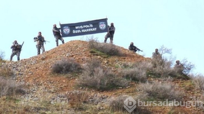 Özel Harekat polislerinin tatbikatı gerçeğini aratmadı

