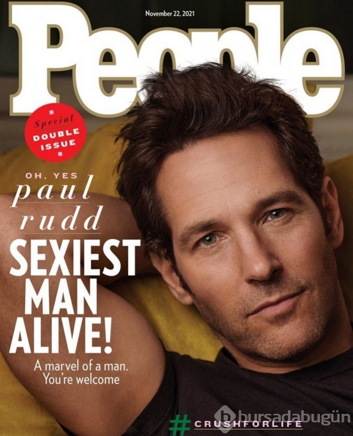 Paul Rudd yılın en seksi erkeği seçildi
