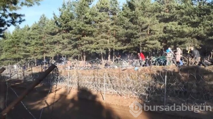 Polonya-Belarus sınırında kriz sürüyor!