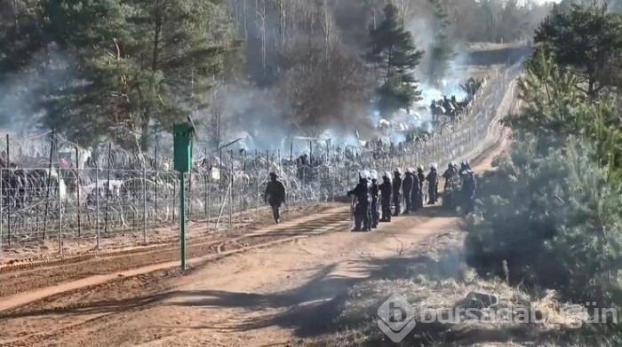 Polonya-Belarus sınırında kriz sürüyor!