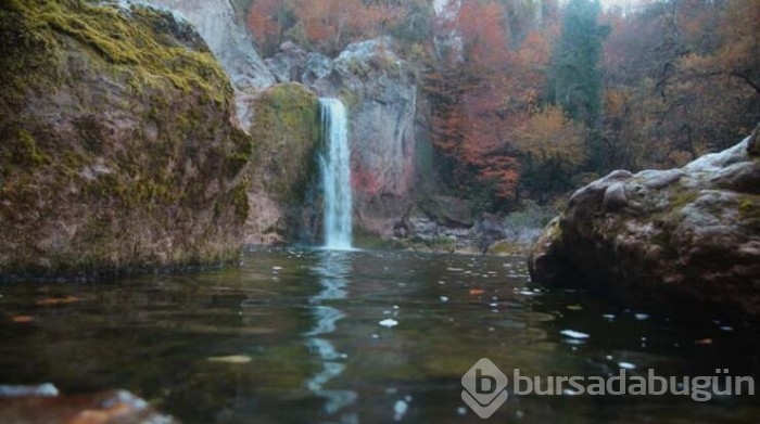 Kastamonu Pınarbaşı'ndaki Horma Kanyonu ve Ilıca Şelalesi sonbahar renklerine büründü!