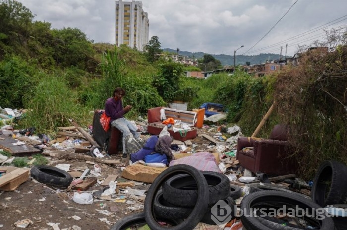 Kolombiya'daki evsizlerin yaşam mücadelesi