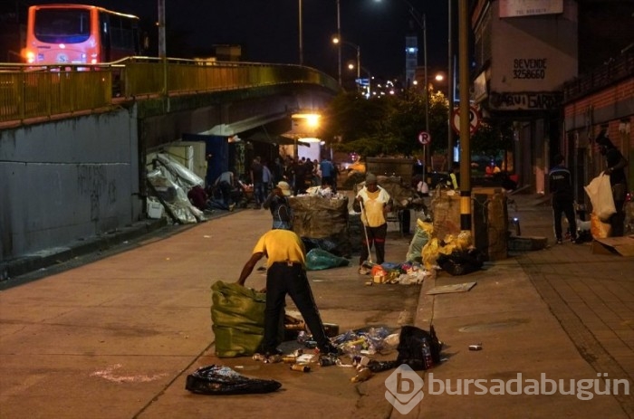 Kolombiya'daki evsizlerin yaşam mücadelesi