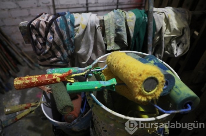 Peru sokakları rengarenk boyalarla güzelleştiriliyor