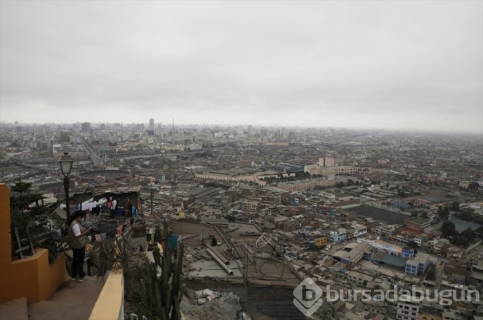 Peru sokakları rengarenk boyalarla güzelleştiriliyor