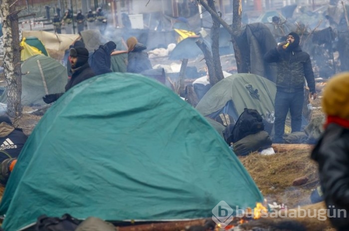 Belarus-Polonya sınırında olan göçmenlerin hayat mücadelesi