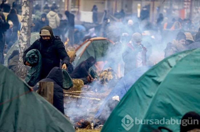 Belarus-Polonya sınırında olan göçmenlerin hayat mücadelesi