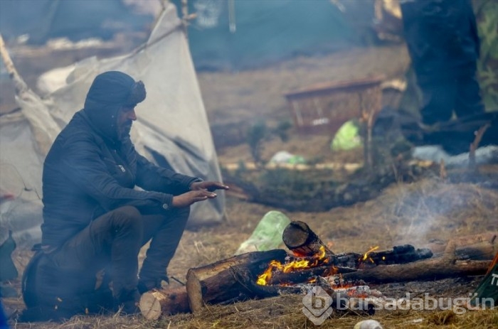Belarus-Polonya sınırında olan göçmenlerin hayat mücadelesi