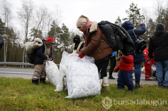 Belarus-Polonya sınırında olan göçmenlerin hayat mücadelesi