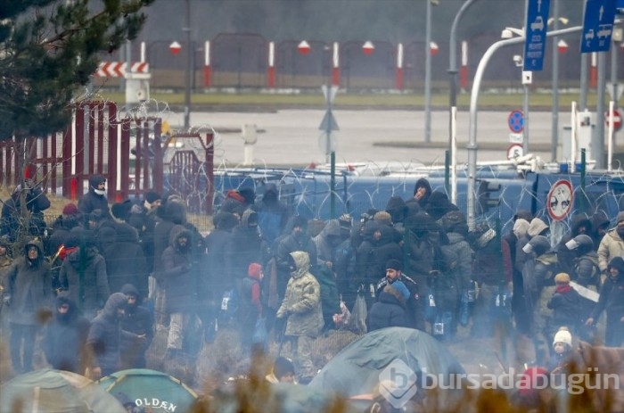 Belarus-Polonya sınırında olan göçmenlerin hayat mücadelesi