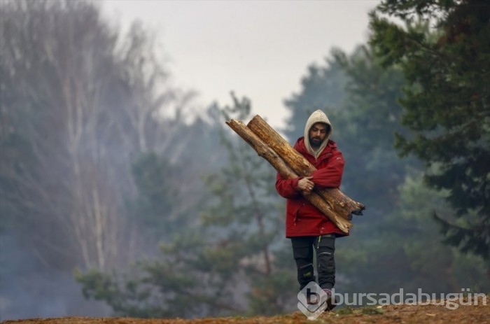 Belarus-Polonya sınırında olan göçmenlerin hayat mücadelesi