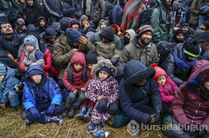 Belarus-Polonya sınırında olan göçmenlerin hayat mücadelesi