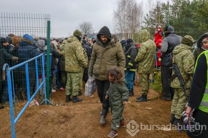 Belarus-Polonya sınırında olan göçmenlerin hayat mücadelesi