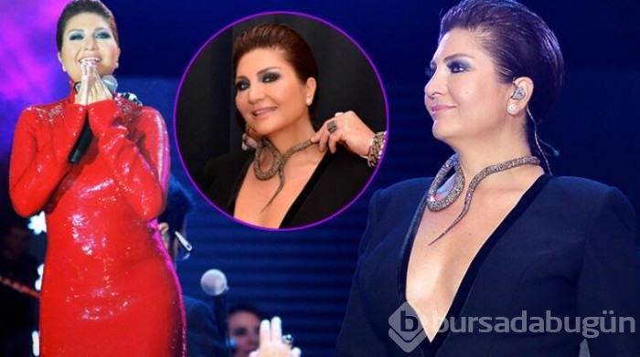 Sibel Can sahneye servetle çıktı!
