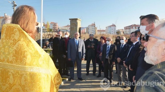 Gelibolu'daki Rus Anıtı'nda Beyaz Rus anması
