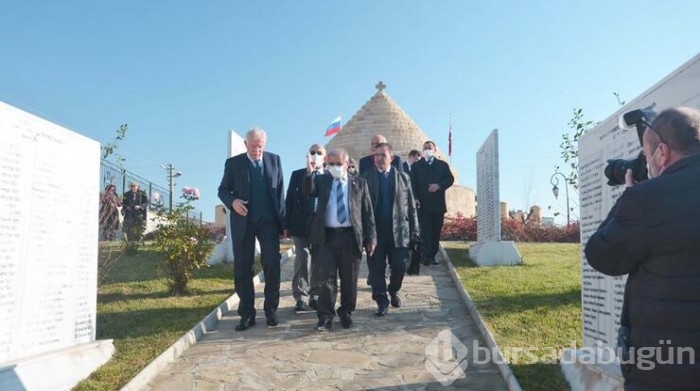 Gelibolu'daki Rus Anıtı'nda Beyaz Rus anması
