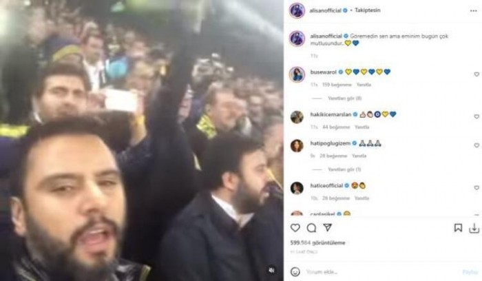 Fenerbahçe galibiyeti sonrası Alişan'dan duygulandıran paylaşım
