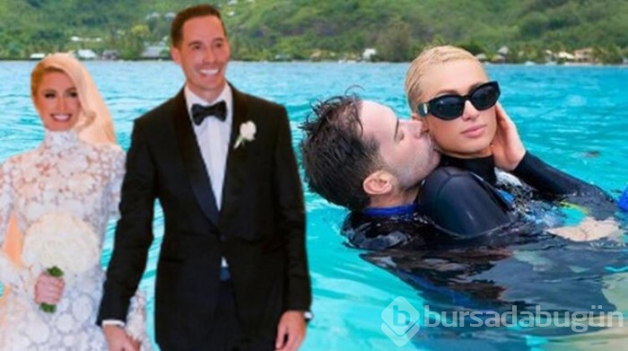 Paris Hilton ile Carter Reum'dan balayı pozları
