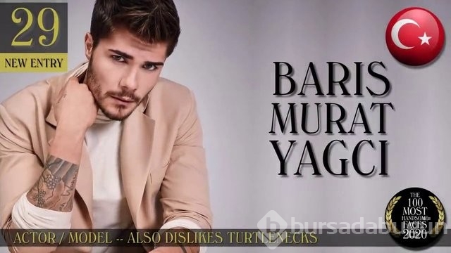 Dünyanın en yakışıklı 100 ismi...
