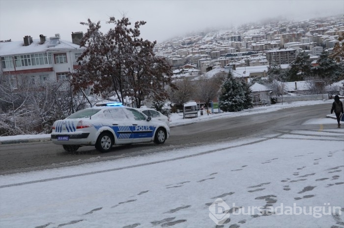 Yozgat'ta kar etkili oldu