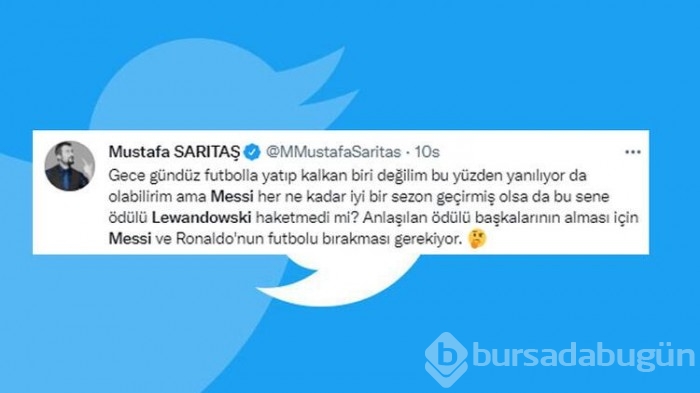 Ballon d'Or 2021 ödülünü Messi aldı, yer yerinden oynadı!