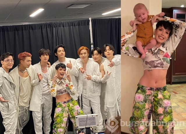 Halsey'in kızı Ender'in ilk konseri!