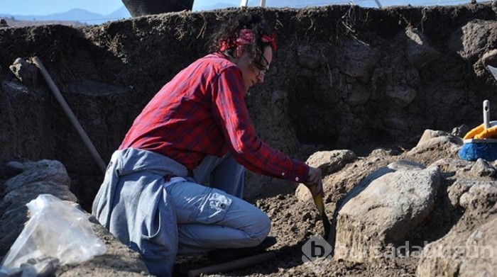 Hamaç Höyük kazısında nekropol bulundu
