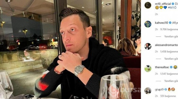 Mesut Özil kolunda servet taşıyor!