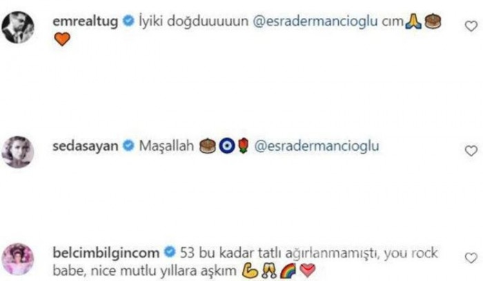 Esra Dermancıoğlu yeni yaşına böyle girdi!