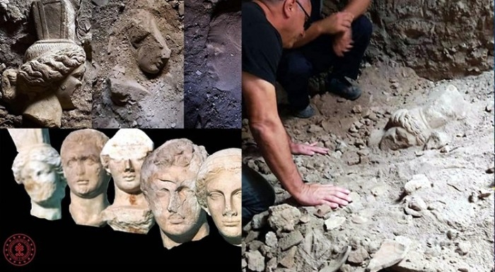 Datça'da 2 bin yıllık tarihi eser...

