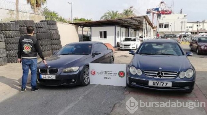 Yurt dışından getirilip, usulsüz kullanılan lüks araçlara el koyuldu
