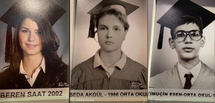 Ünlüler okul yıllarına döndü!