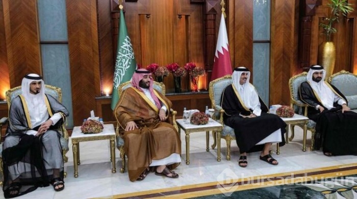 Suudi Arabistan Veliaht Prensi ilk kez Katar'da!