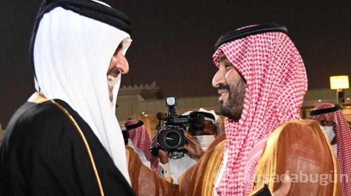 Suudi Arabistan Veliaht Prensi ilk kez Katar'da!